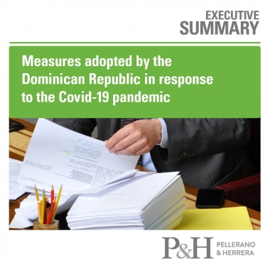 Measures adopted by the Dominican Republic in response to the Covid-19 pandemic