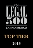 Pellerano & Herrera ha sido recomendada por Legal 500 como TOP TIER FIRM en Corporativo y Finanzas y Resolución de conflictos 2015